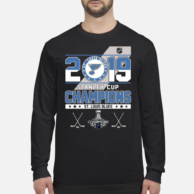2019 Stanley cup champions St Louis Blues men's long sleeved shirt