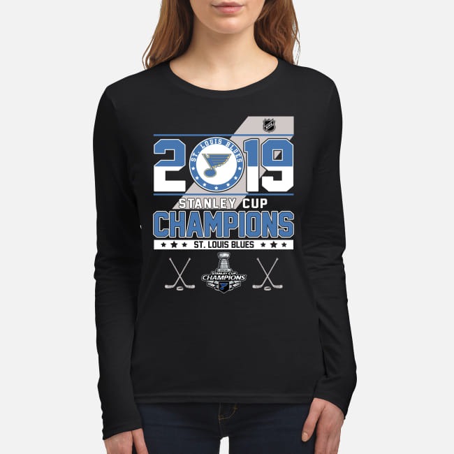 2019 Stanley cup champions St Louis Blues women's long sleeved shirt