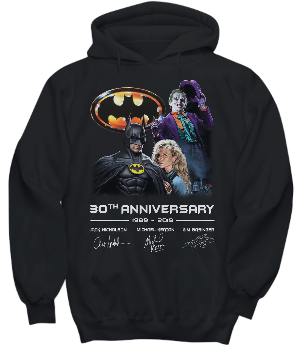 Batman 30th Anniversary 1989 2019 shirt and hoodie
