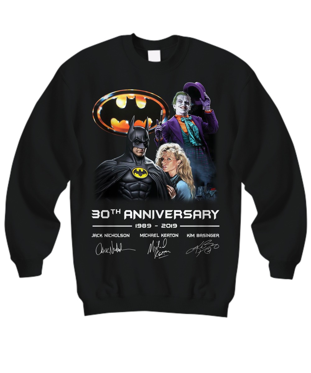 Batman 30th Anniversary 1989 2019 sweatshirt