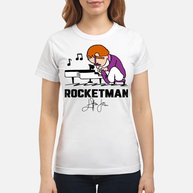Rocketman John Elton play piano classic shirt