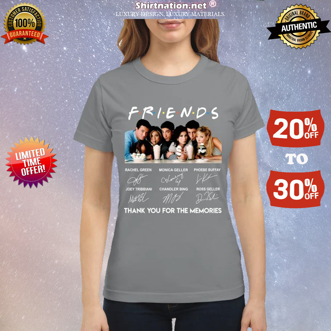 Friend movie thank you for the memories classic shirt
