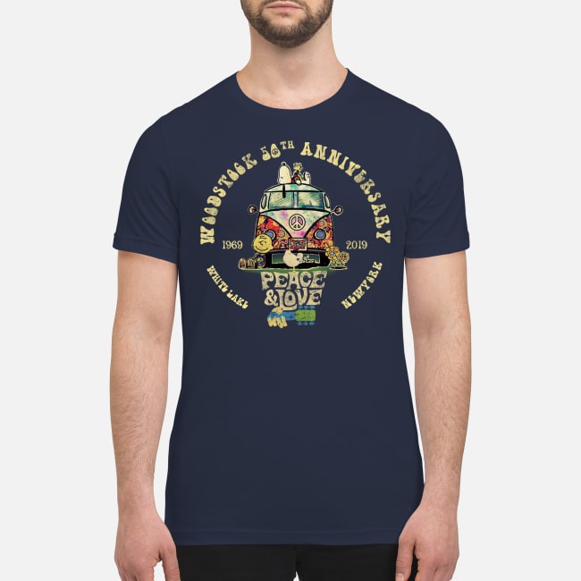 Woodstock 50th anniversary 1969 2019 premium men's shirt
