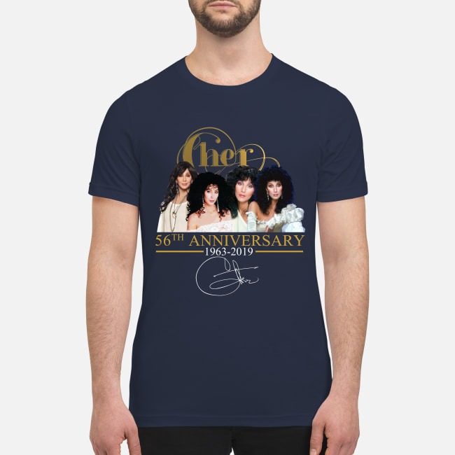 Cher 56th anniversary premium men's shirt