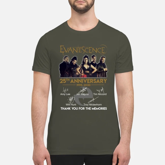 Evanescence 25th anniversary premium men's shirt