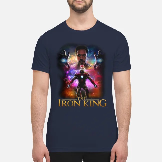 Iron man the iron king premium men's shirt