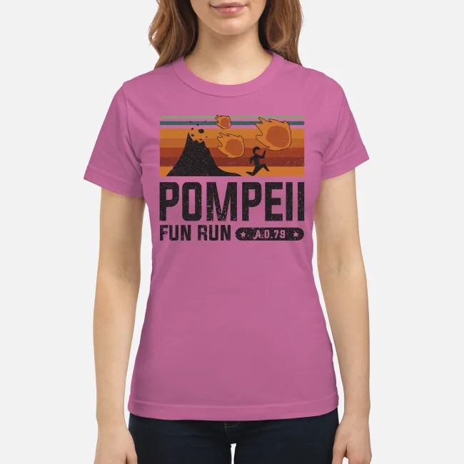 Pompell fun run AD 79 classic shirt
