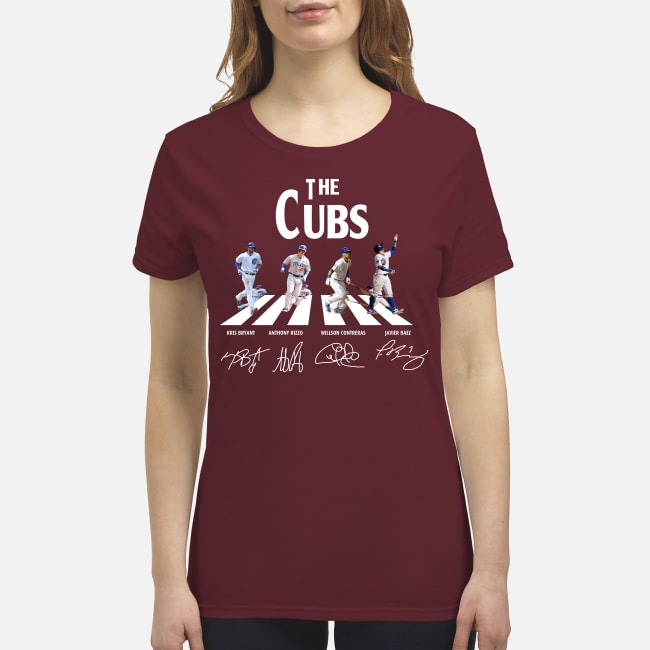The Cubs abbey road premium women's shirt