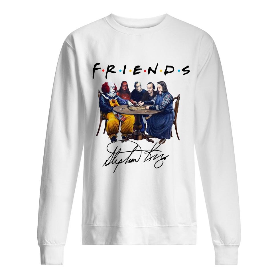 Friends Stephen king horror movies sweatshirt