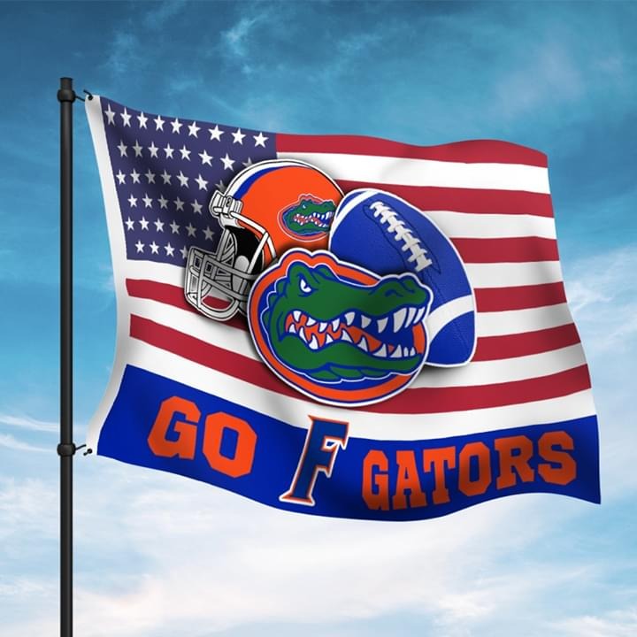 Go F Gators American flag