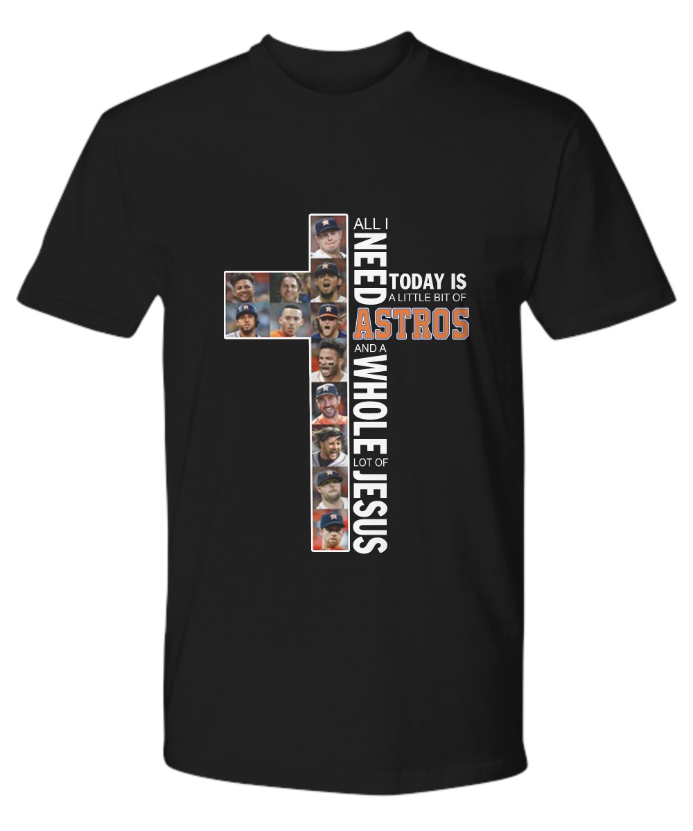 Houston Astros and Jesus premium shirt