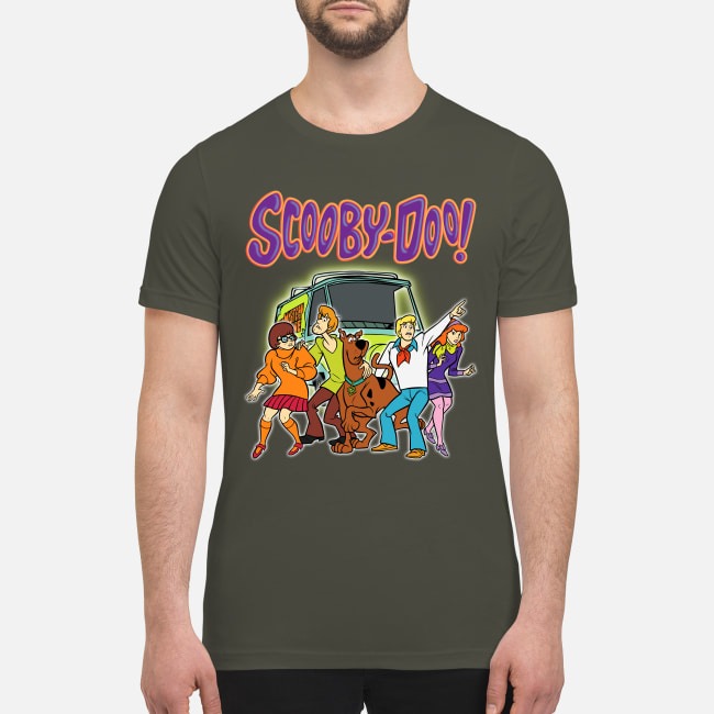 Scooby doo and the mystery machine premium men's shirt