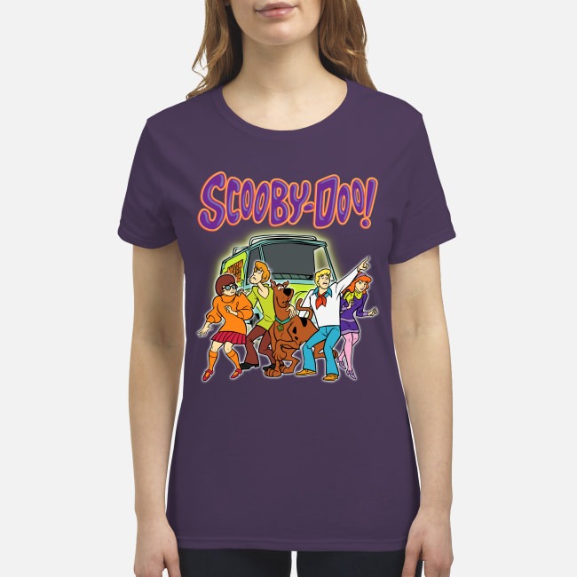 Scooby doo and the mystery machine premium women's shirt