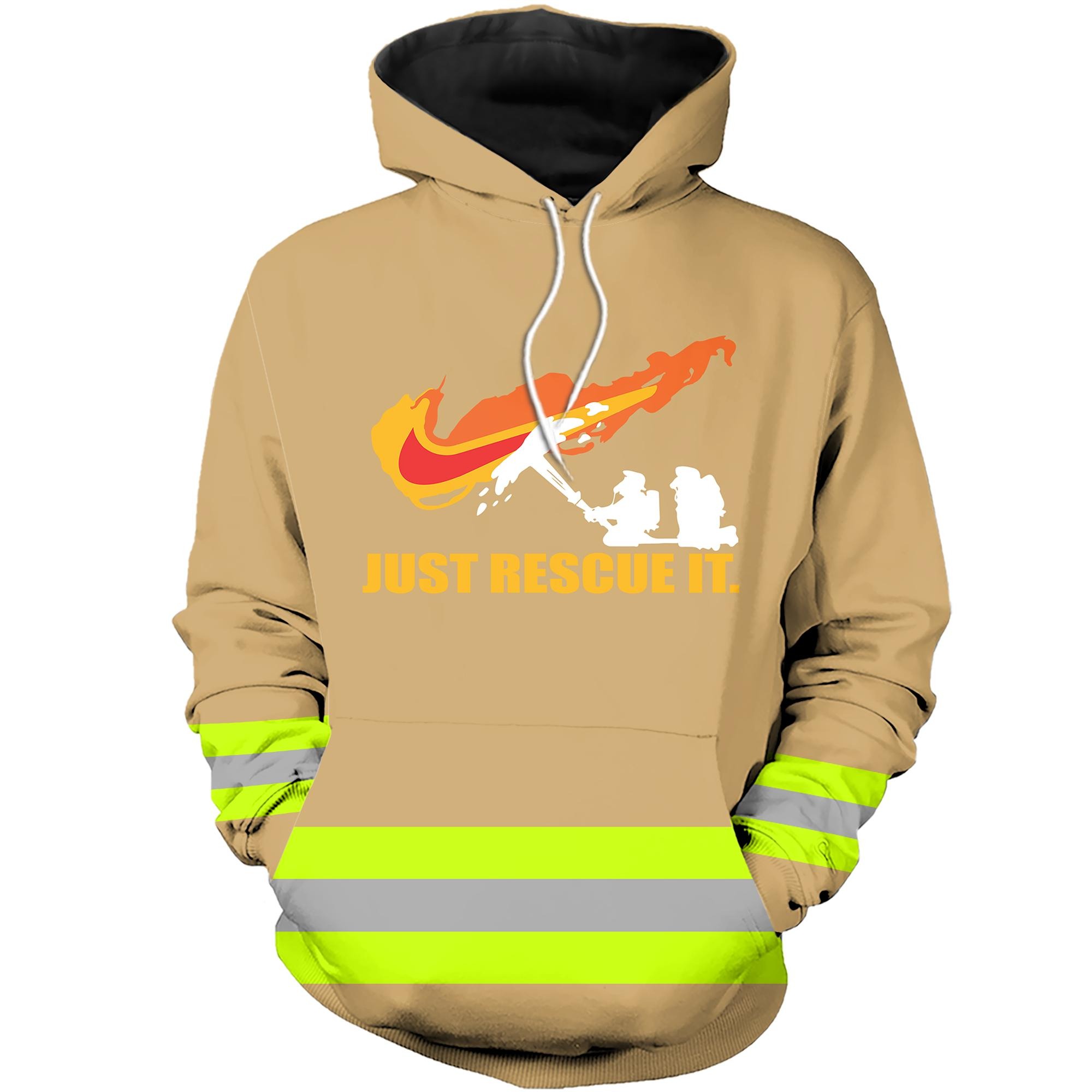 Under armour firefighter 3D hot hoodie