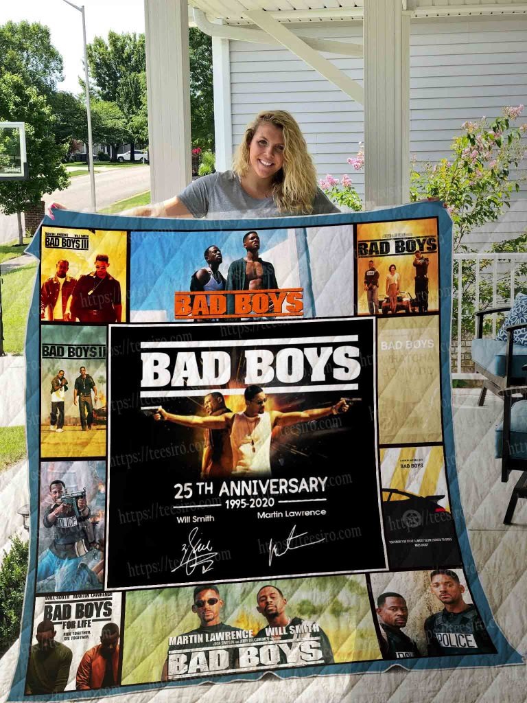 Bad boys 25th anniversary 1995 2020 quilt