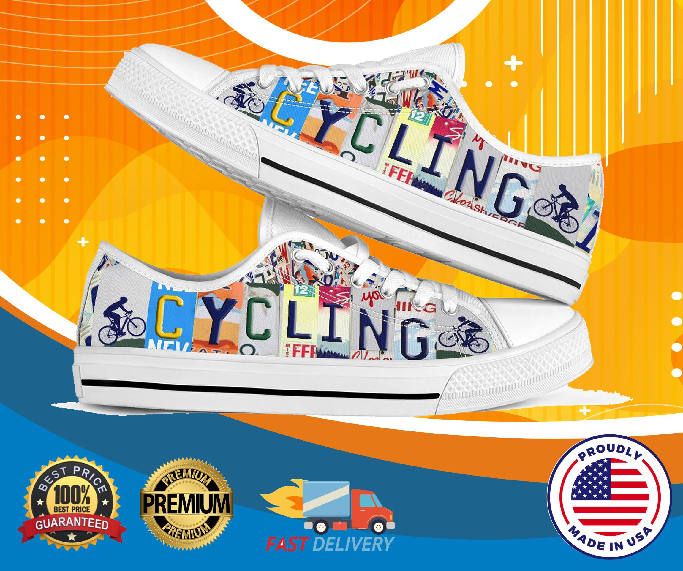 Cycling low top luxury shoes