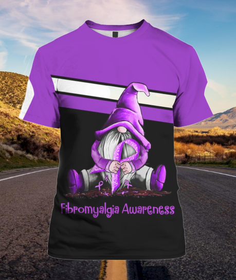 Grnomes Fibromyalgia Awareness 3d hoodie and shirt