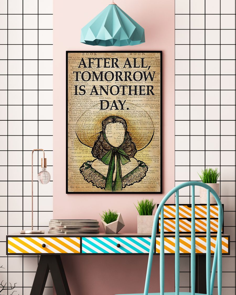 Book After all tomorrow is another day poster