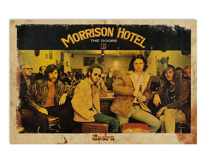 Morrison Hotel the doors poster