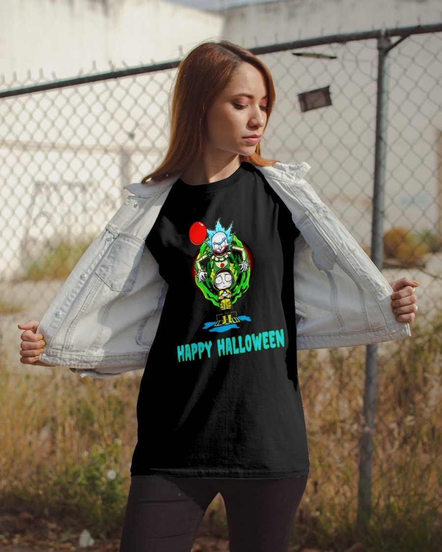 Rick And Morty Happy Halloween Shirt