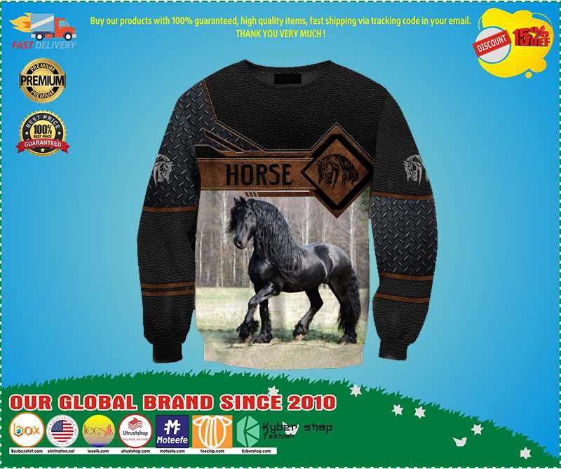 Horse 3D hoodie 2 1