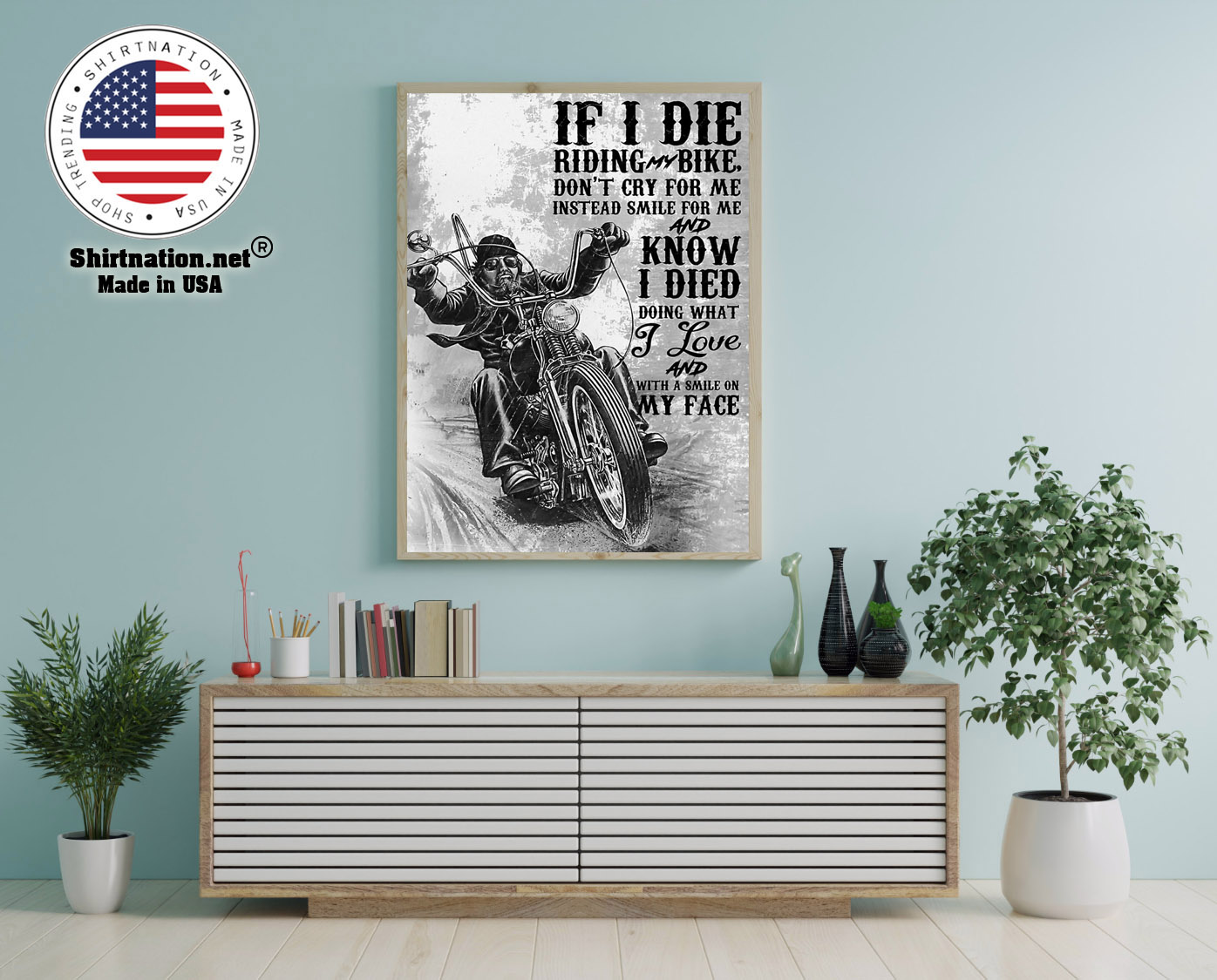 If i die riding bike don't cry for me poster
