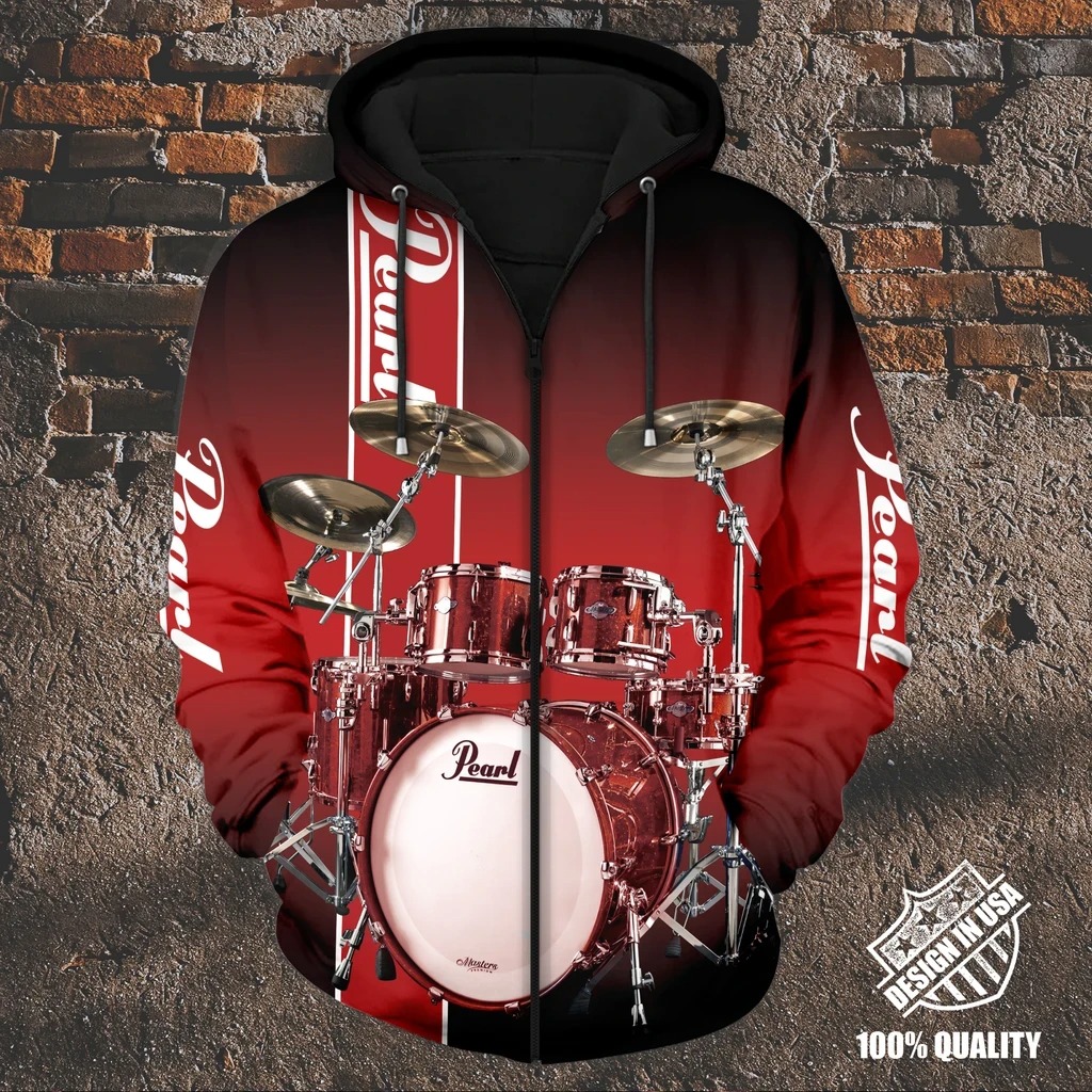 Pearl Drummer zip hoodie 2