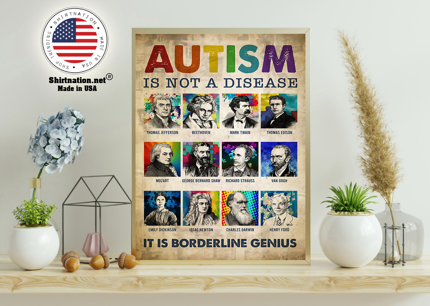 Autism is not a disease it is borderline genius poster 11