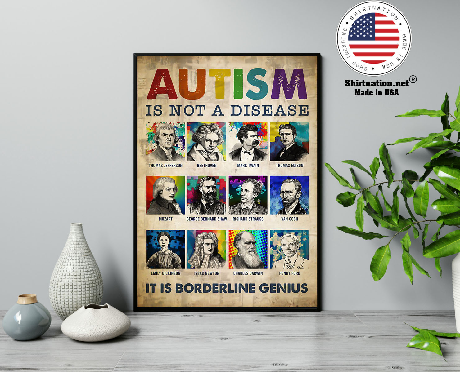Autism is not a disease it is borderline genius poster 13