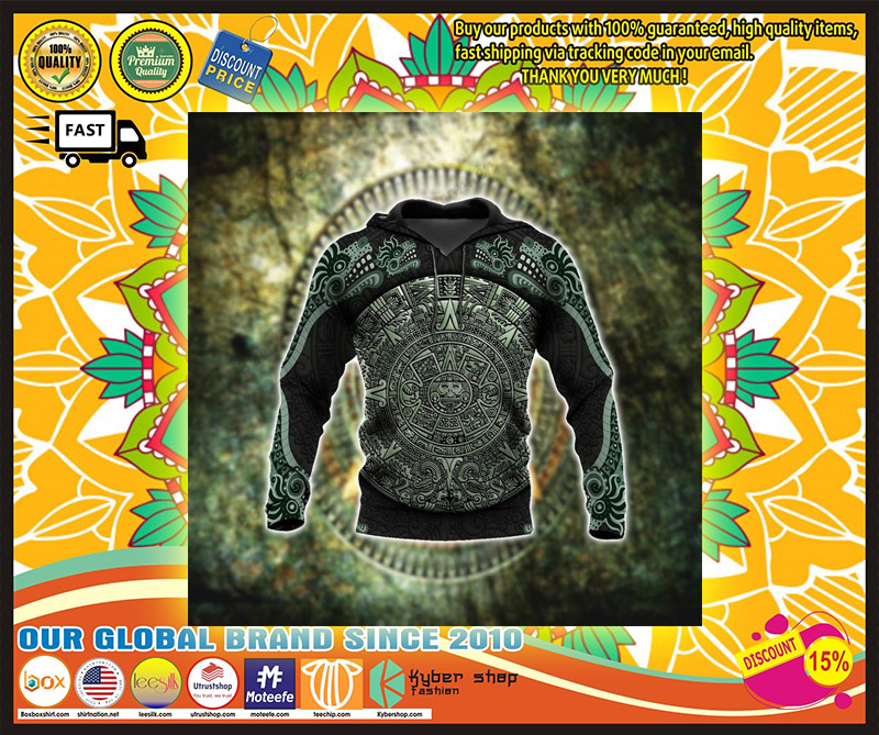 Aztec jungle 3D hoodie and sweatpant 3