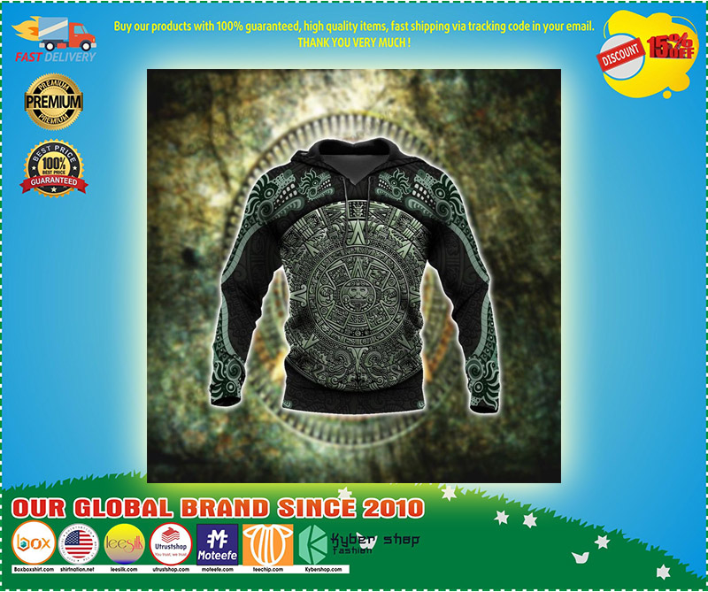 Aztec jungle 3D hoodie and sweatpant 4