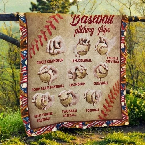 Baseball pitching grips quilt 4