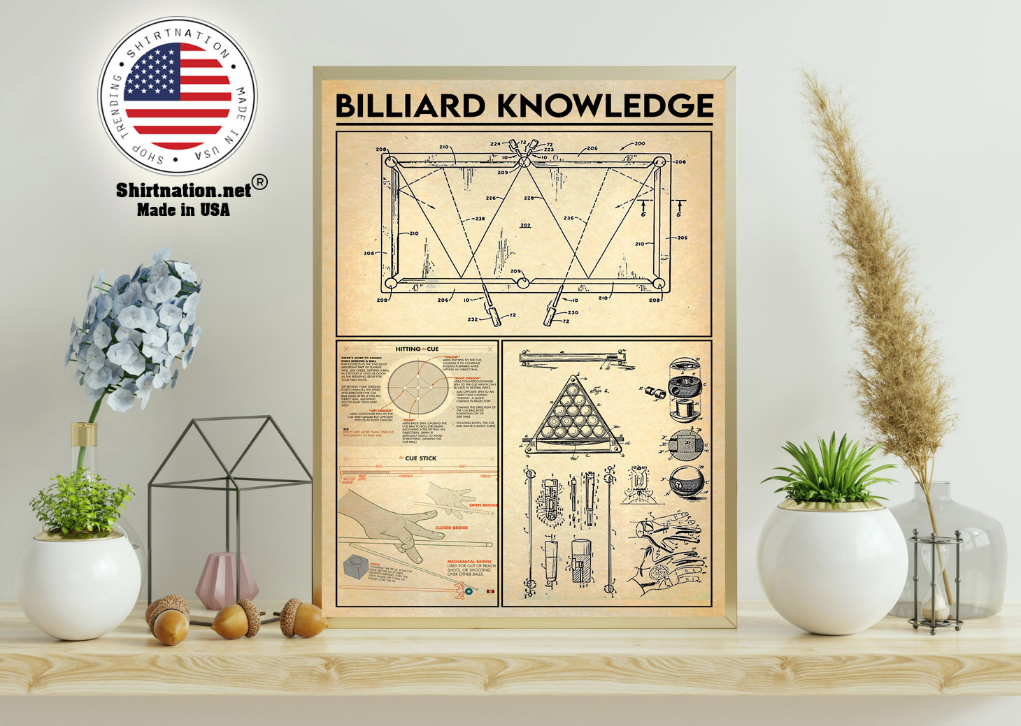 Billiard knowledge poster 11