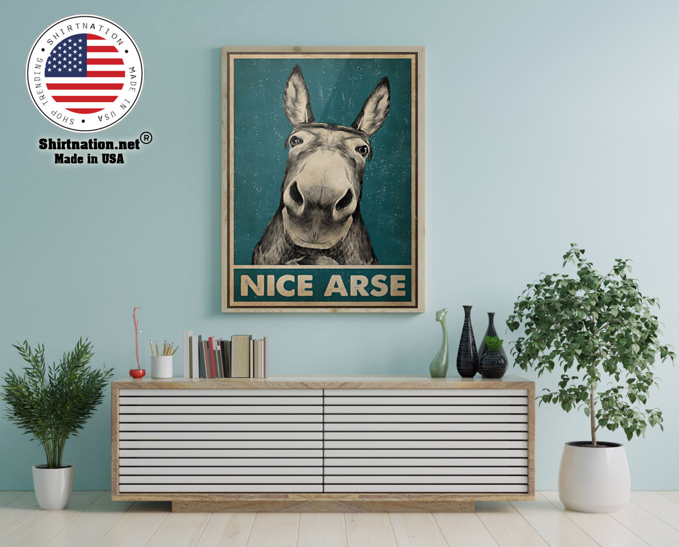 Donkey Nice Arse Poster 12