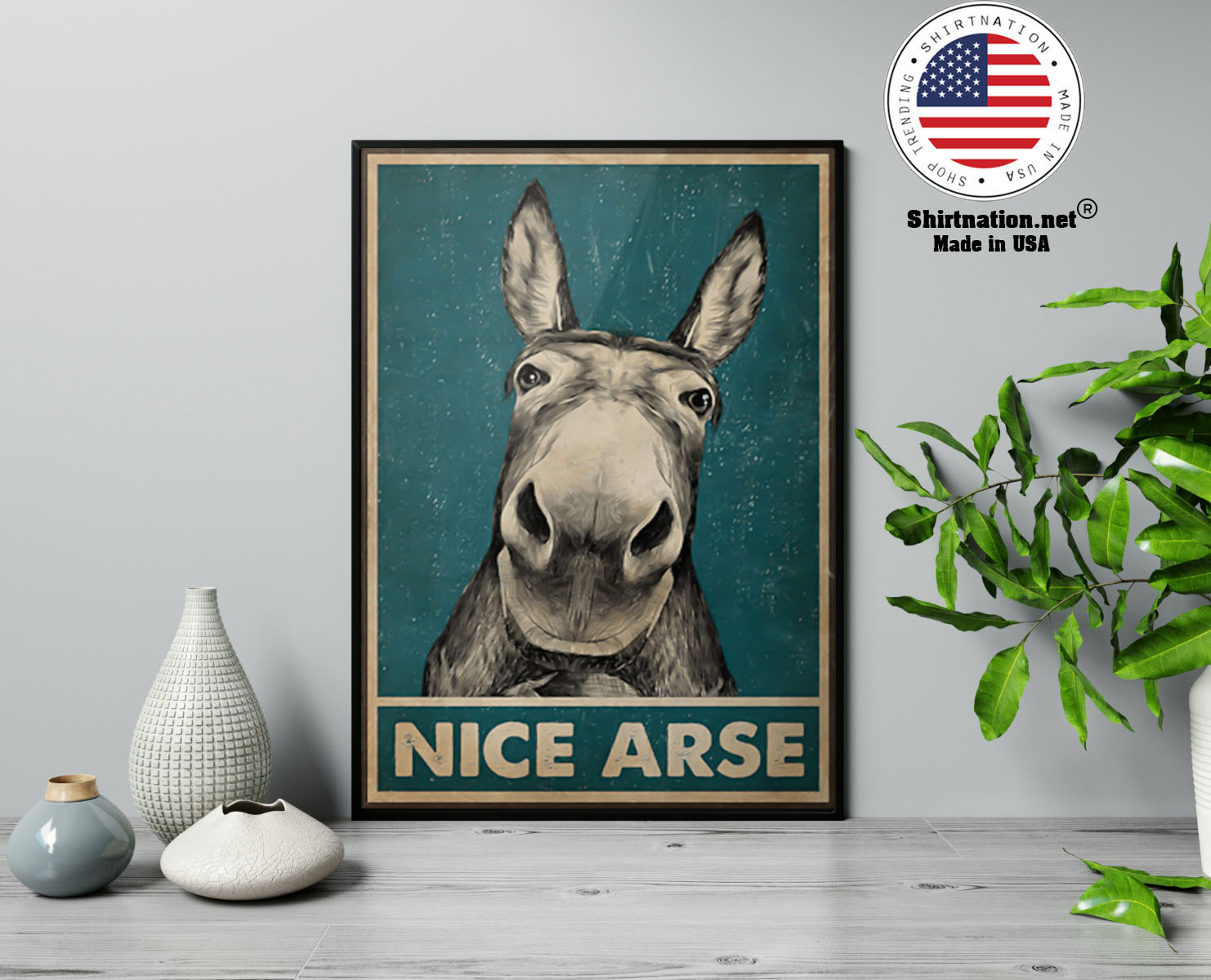 Donkey Nice Arse Poster 13