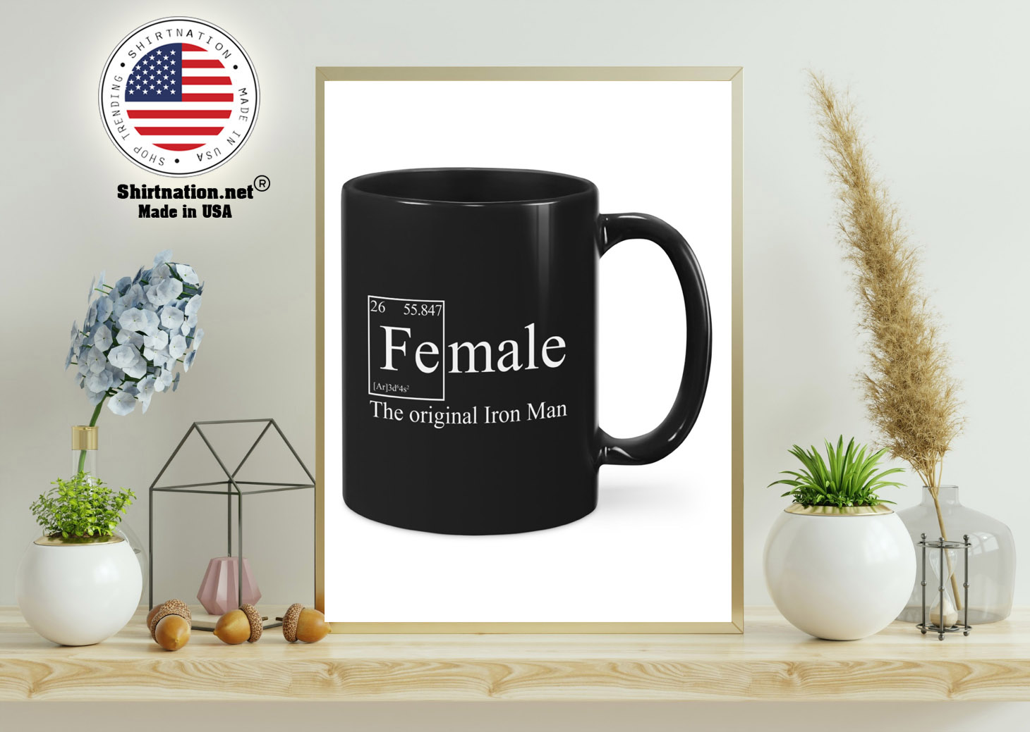 Female the original iron man mug 11