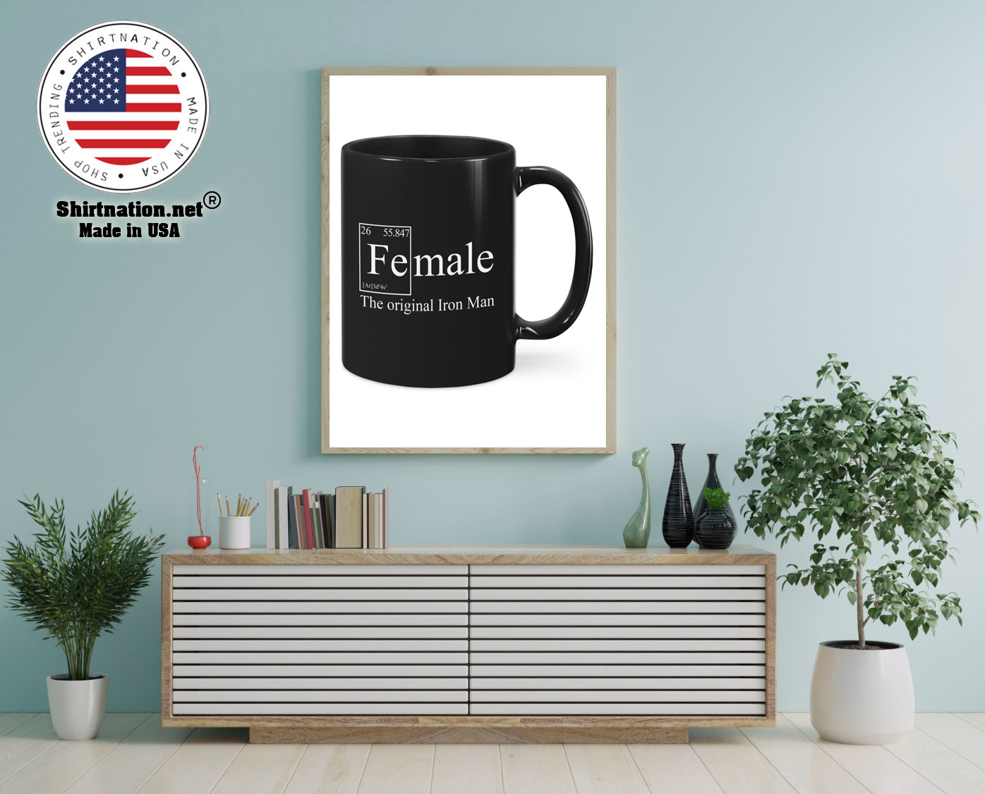 Female the original iron man mug 12 1
