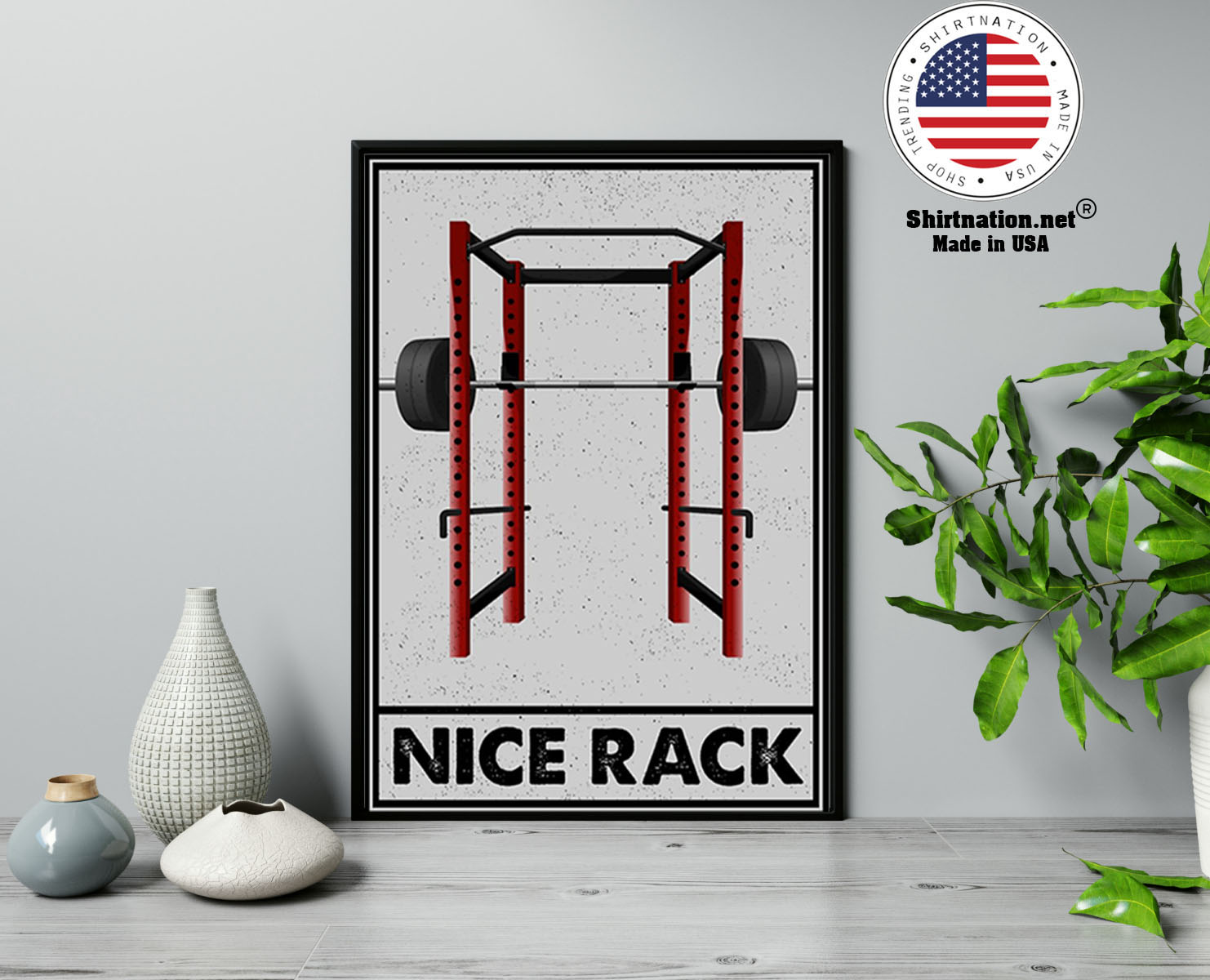 Gym Nice Rack poster 2