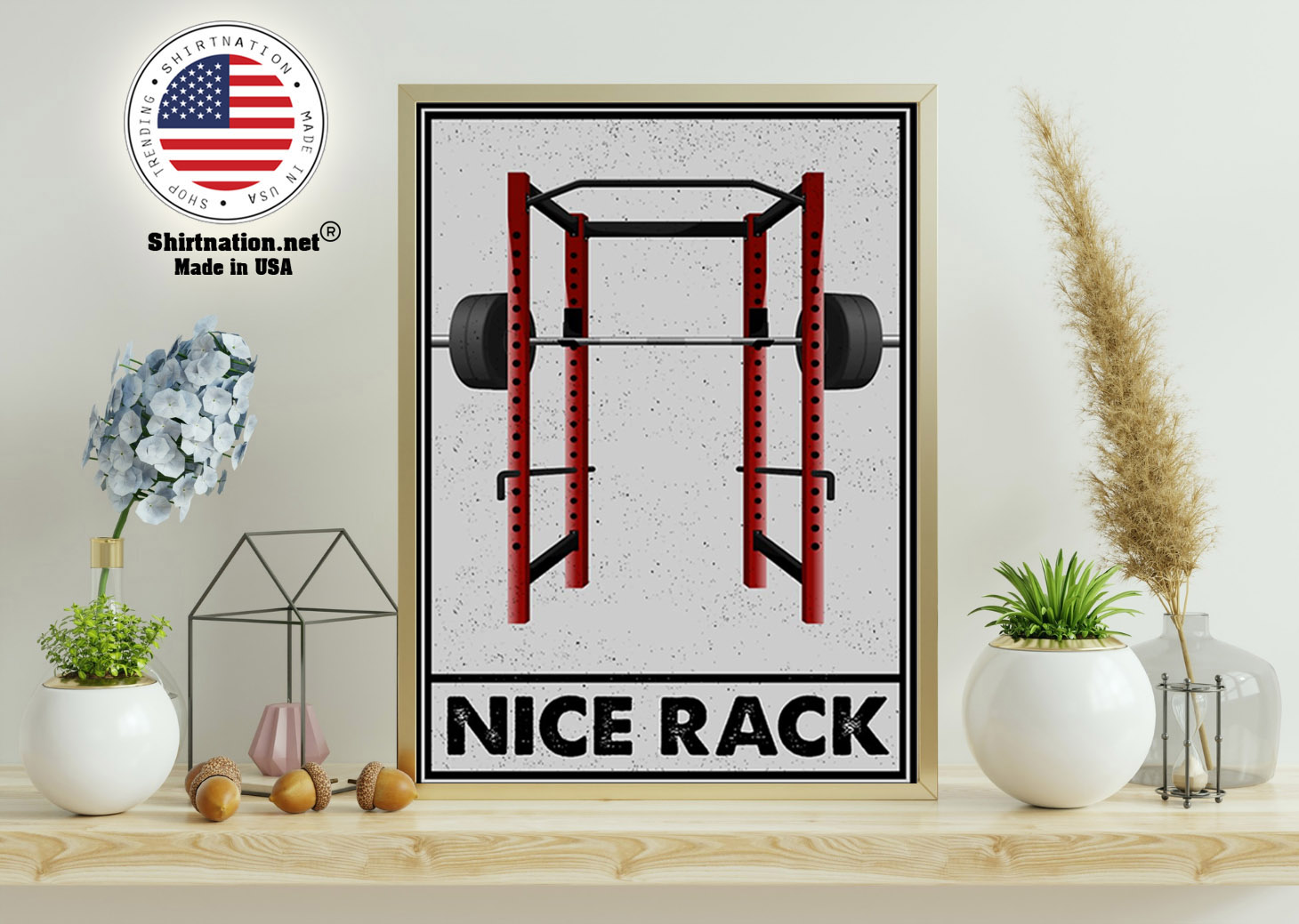 Gym Nice Rack poster