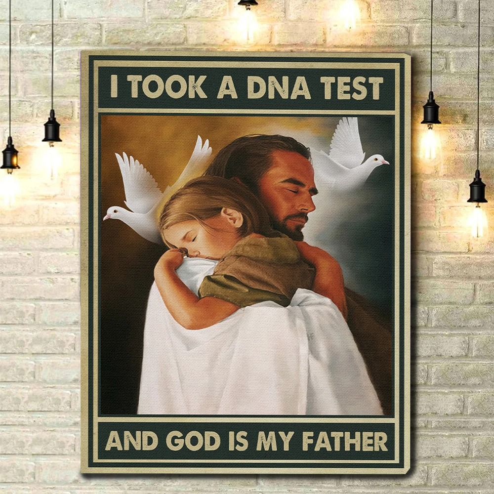 I tool a dna test and god is my father poster 1