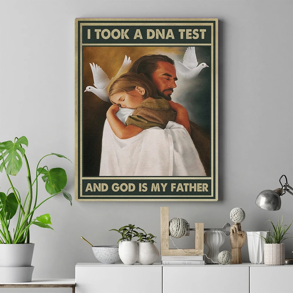 I tool a dna test and god is my father poster 2