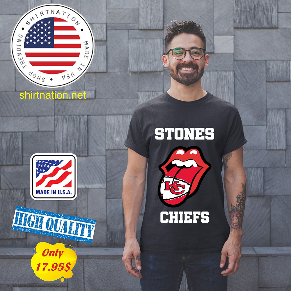 Kansas Chief rolling stones tongue shirt 11
