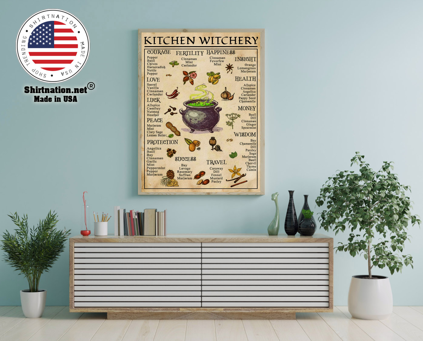 Kitchen witchery poster 12