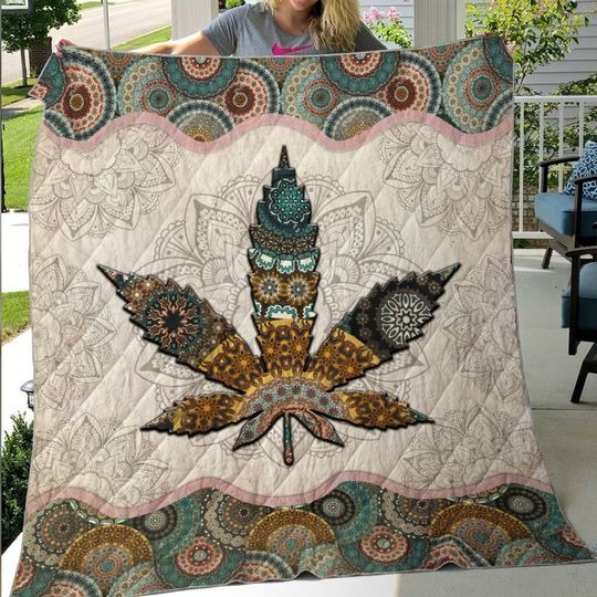 Mandala weed blanket 1