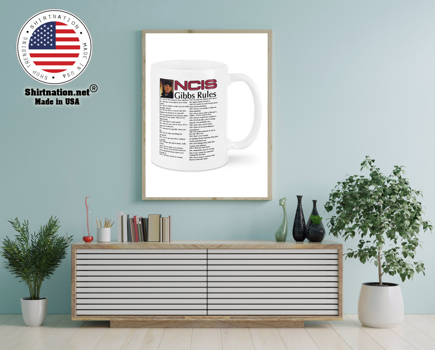NCIS gibbs rules mug 12