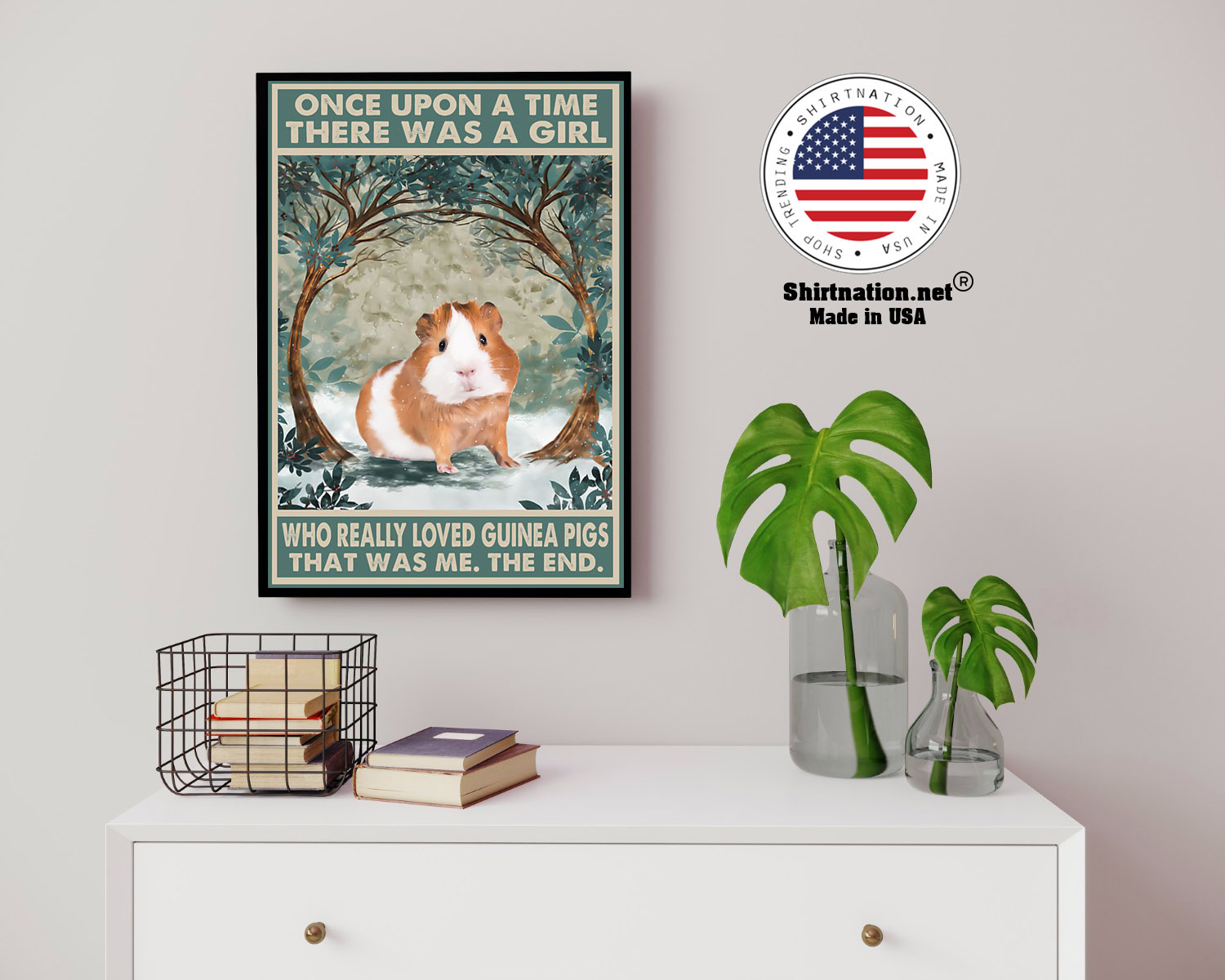Once upon a time there was a girl who really loved guinea pigs poster 14 1