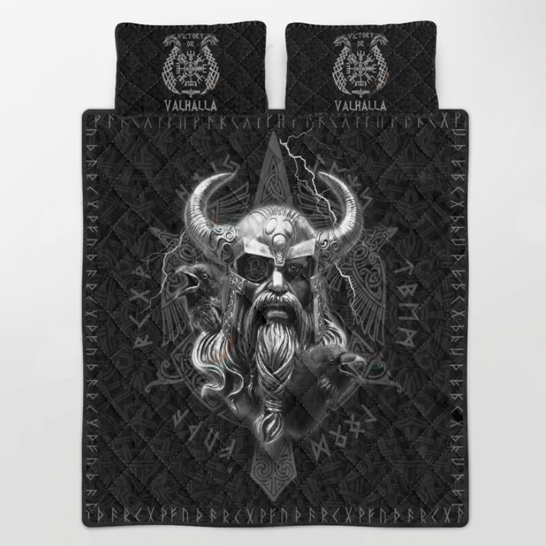 Viking Odin ragnarok bedding set 2