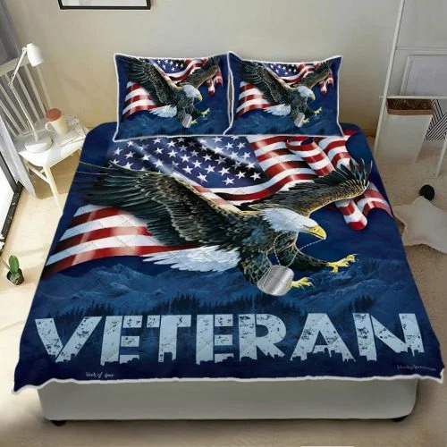 American eagle veteran bedding set2