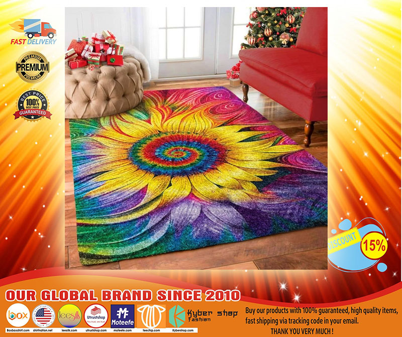 Hippie Sunflower rug3