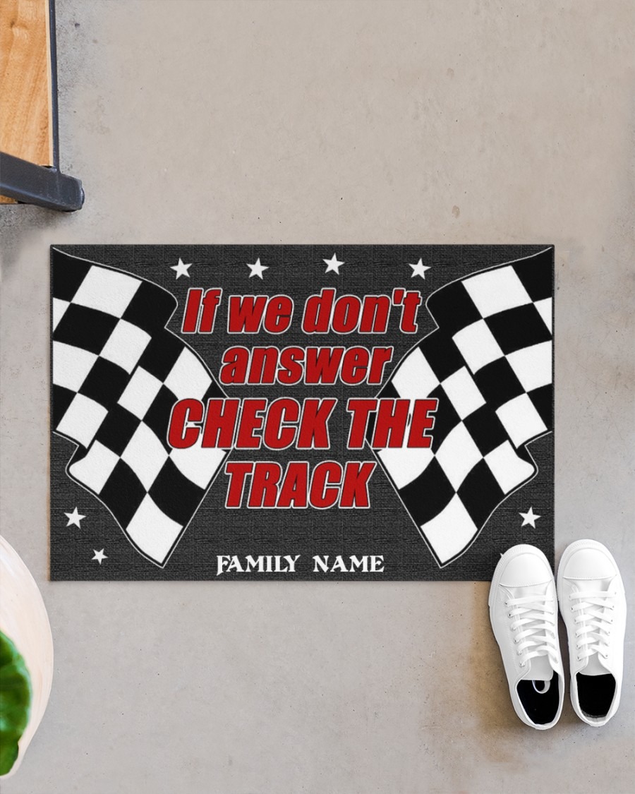 If we dont answer check the track custom name doormat4